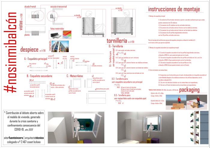 NO SIN MI BALCÓN CON PACKAGING